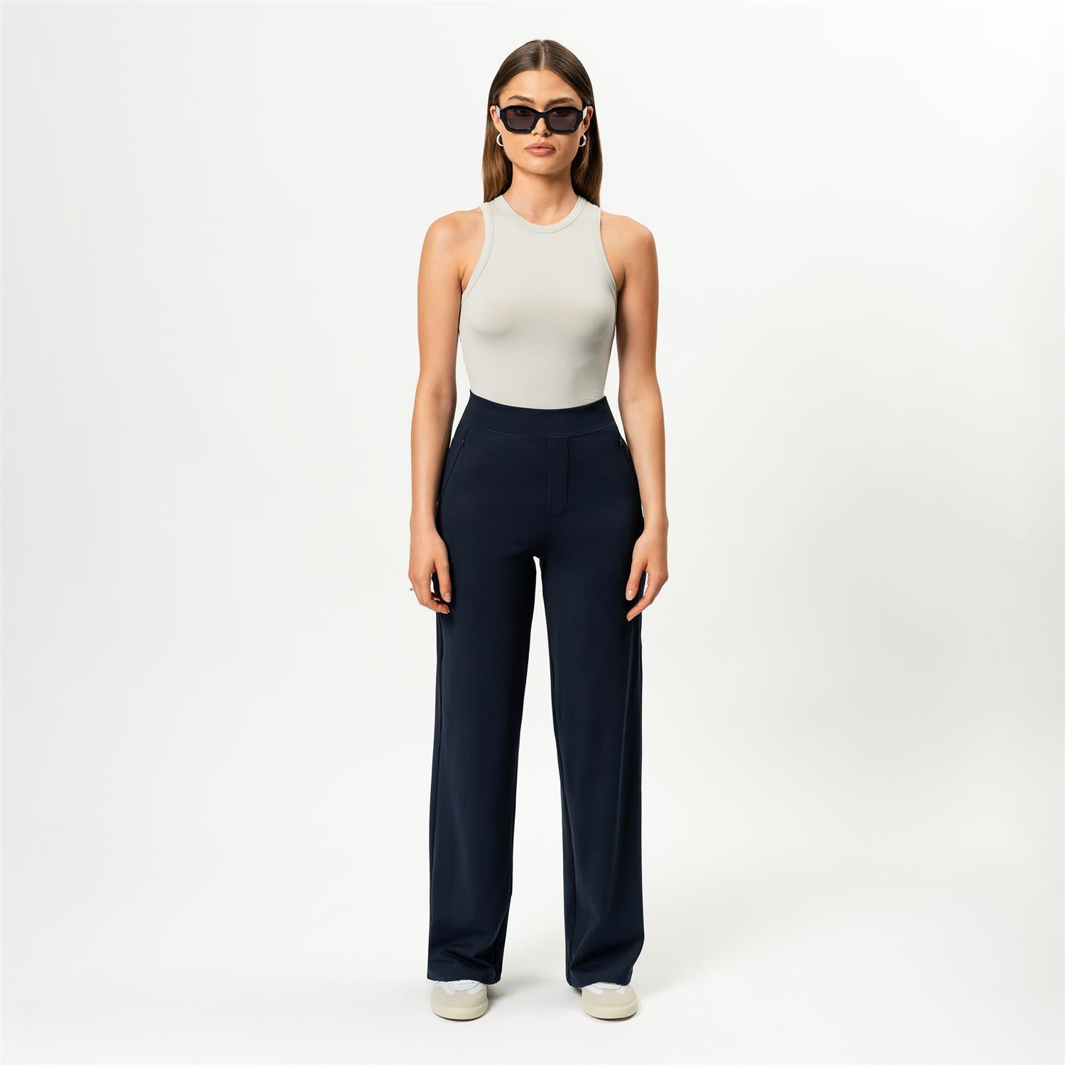 Asana Relaxed Straight Pant Marine