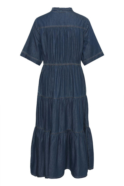 Crwinnie Denim Dress Blå