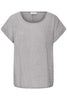 Sbxalexa Ss Stripe Tee Grå
