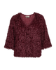 FQNOLA-BLOUSE Burgunder