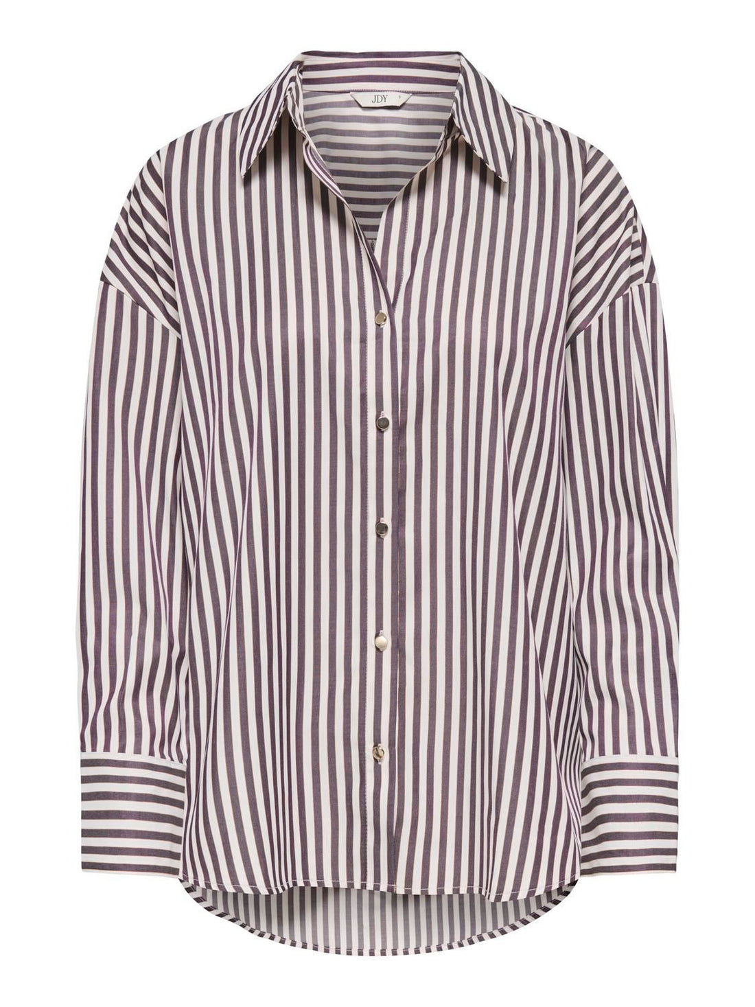 Jdyvesper L/s Lurex Shirt Wvn Brun