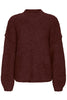 Sbcycla Knit Blouse Burgunder