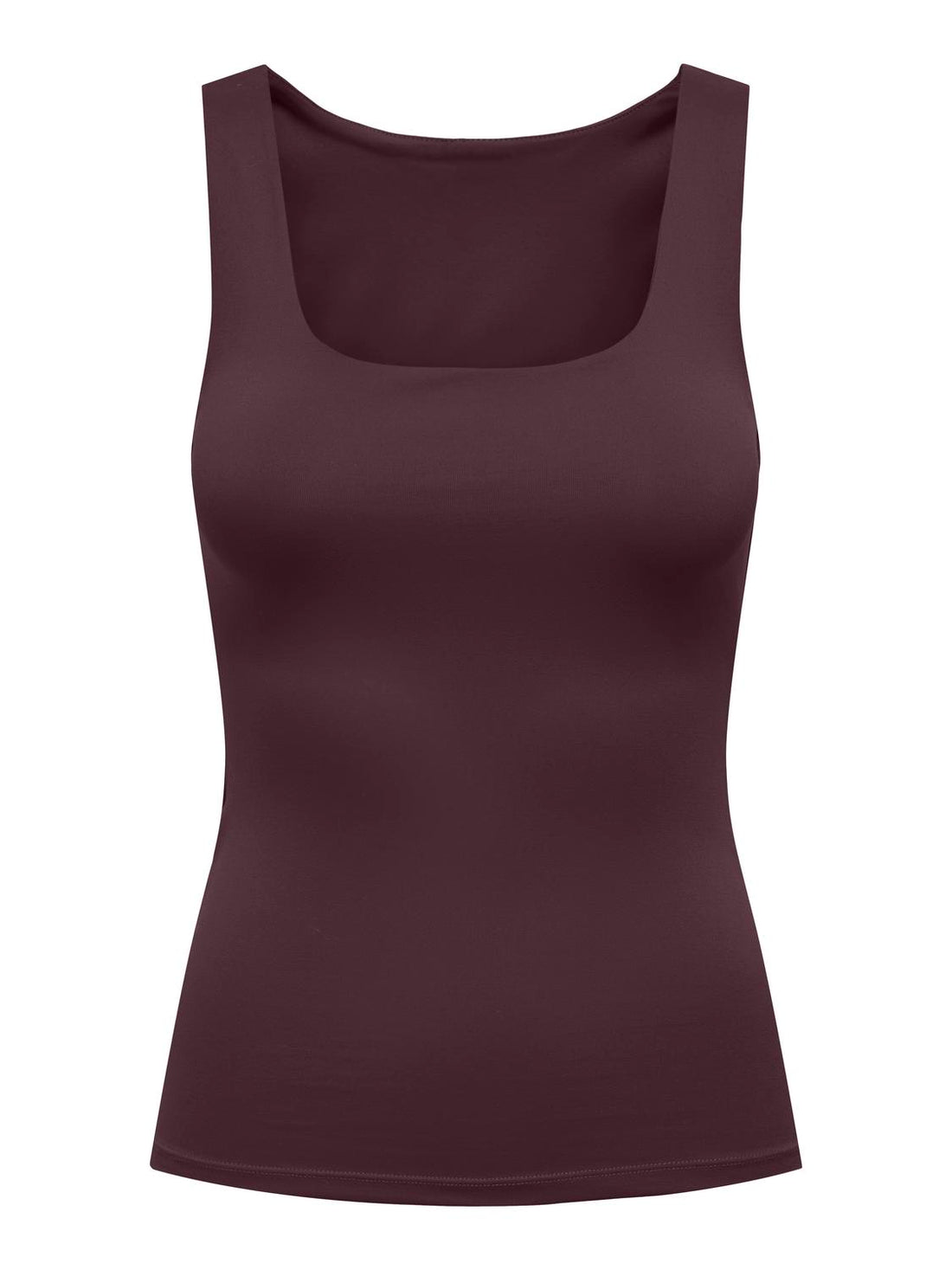 Onlea S/l 2-Ways Fit Top Jrs Noos Burgunder