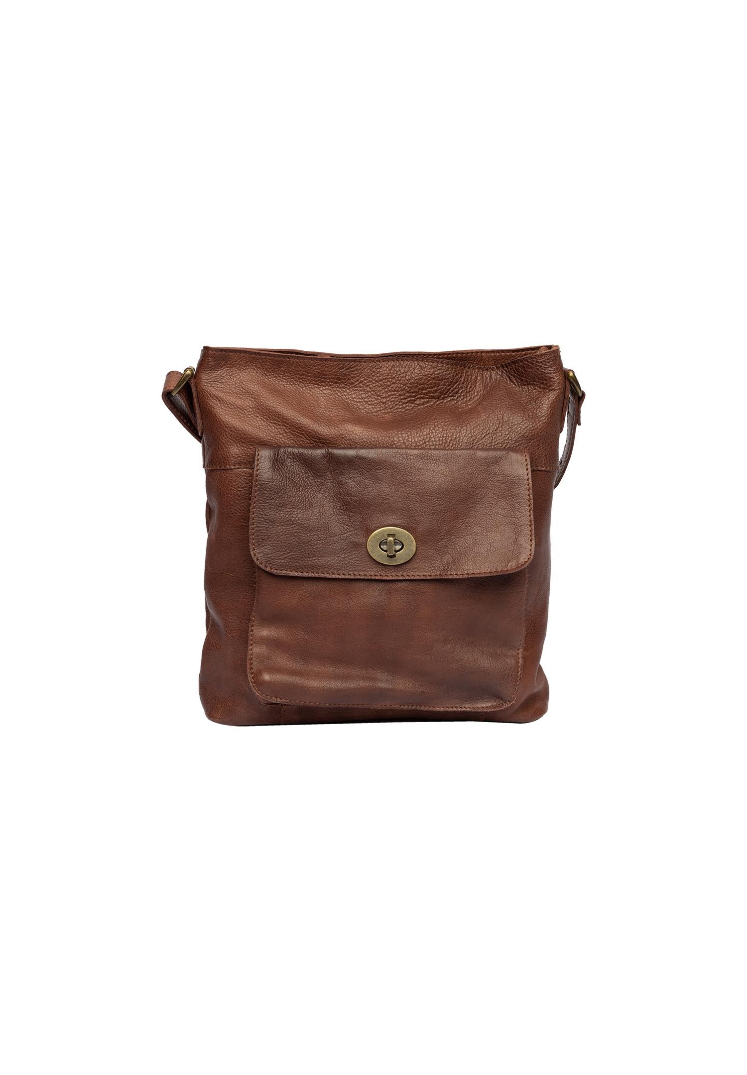 Kay urban bag small Brun