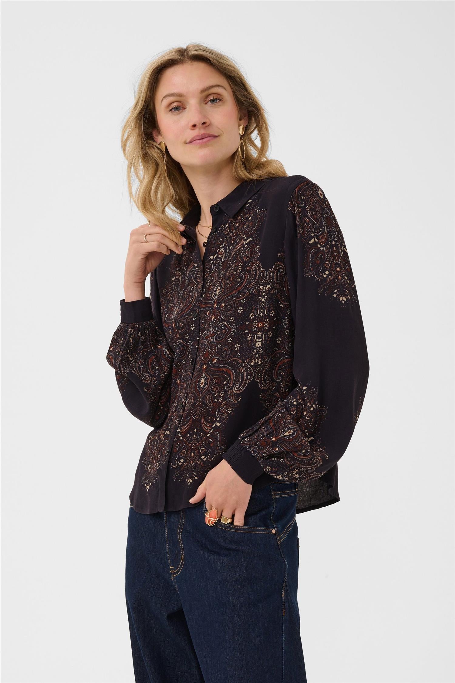 Crjosia Blouse Sort