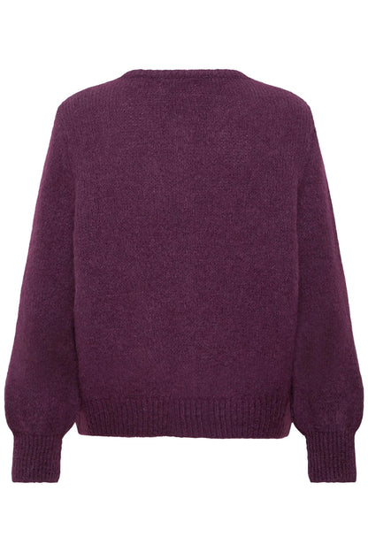 Sbgulvig Knit Cardigan Lilla