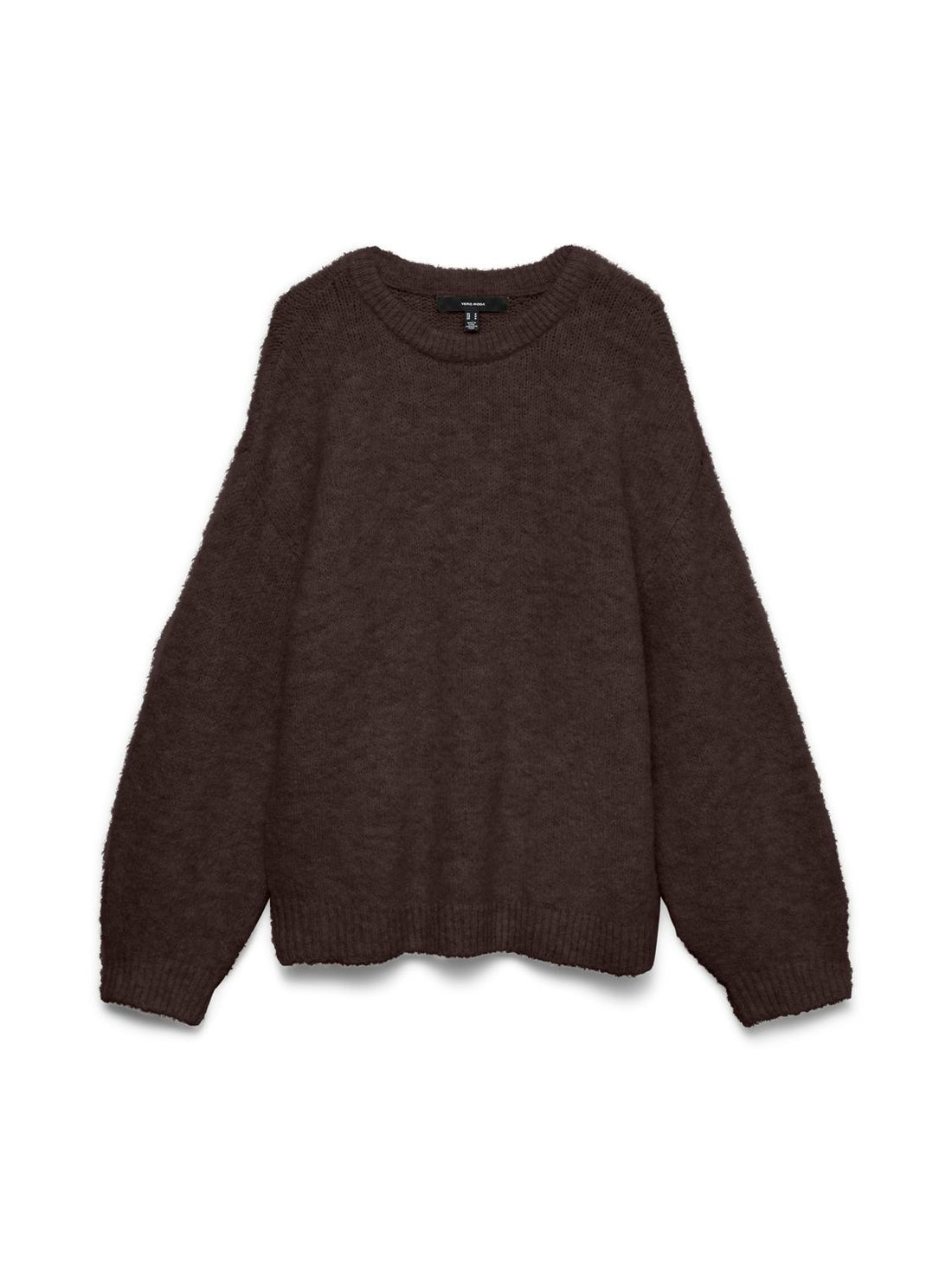 Vmsorrento Ls O-Neck Pullover Exp Brun
