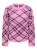 Onlnoeme Ls Pattern O-Neck Nca Knt Lilla