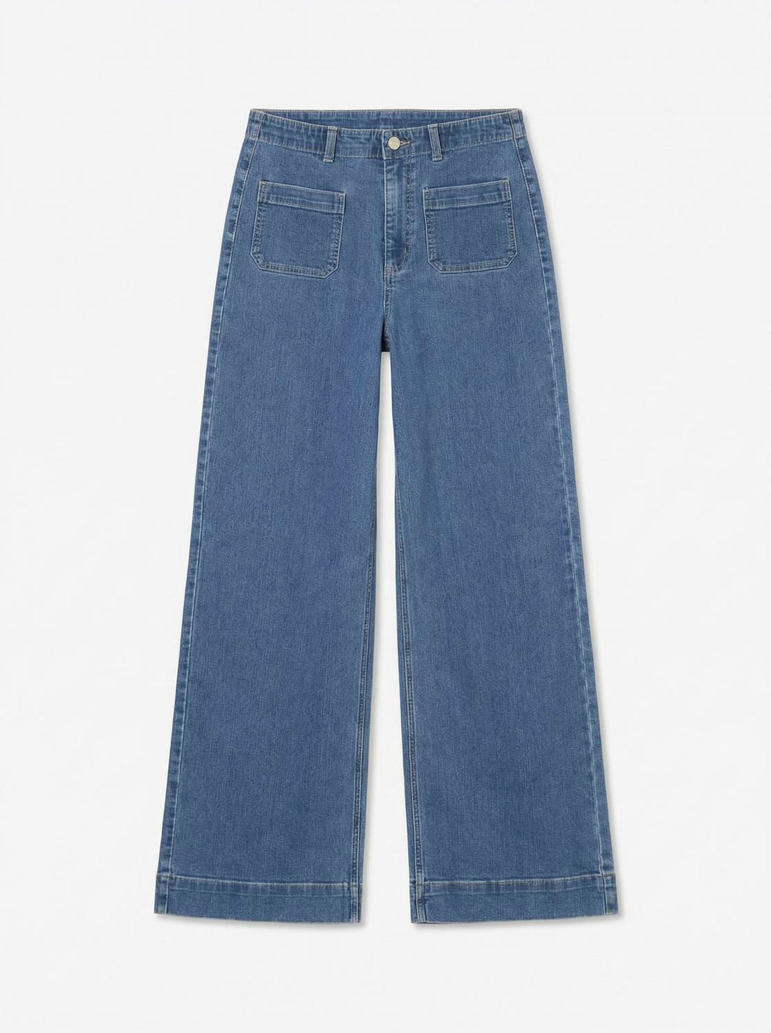Vmkayla Hr Wide Pocket J Blue Mix Noos Blå