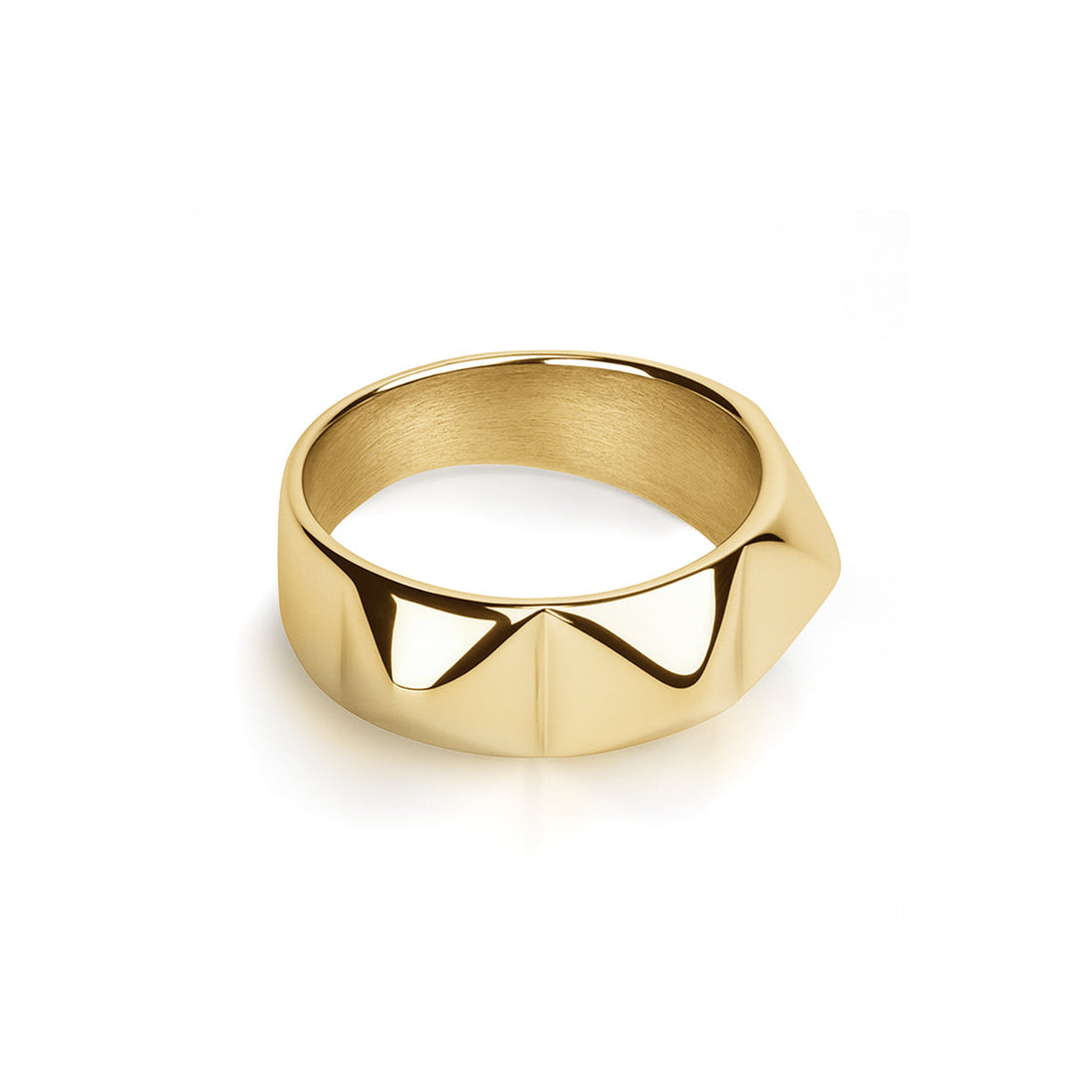 Ru - Spike Ring Stainless Steel Gull