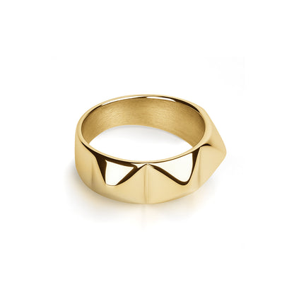 Ru - Spike Ring Stainless Steel Gull