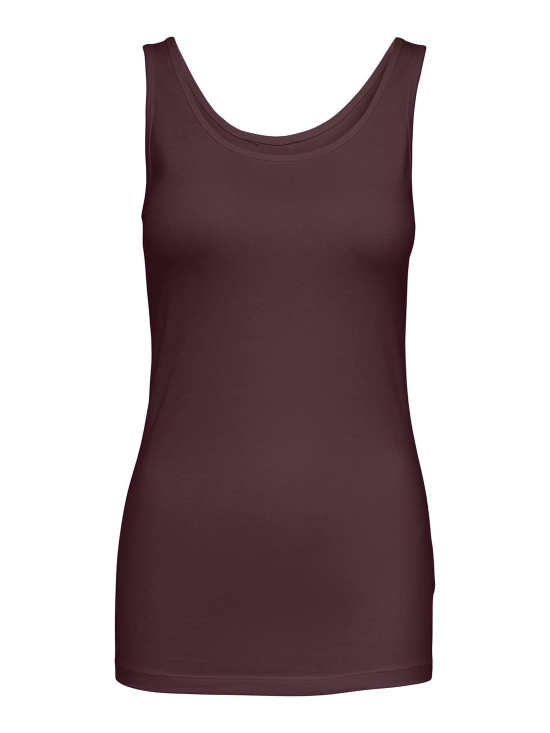 Jdyava S/l Tank Top 180 Jrs Noos Burgunder