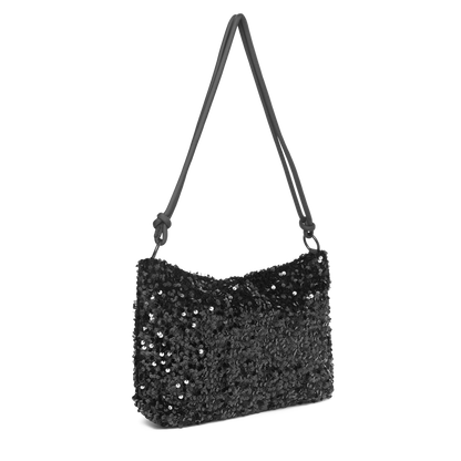 Day Sequin Shoulder Svart
