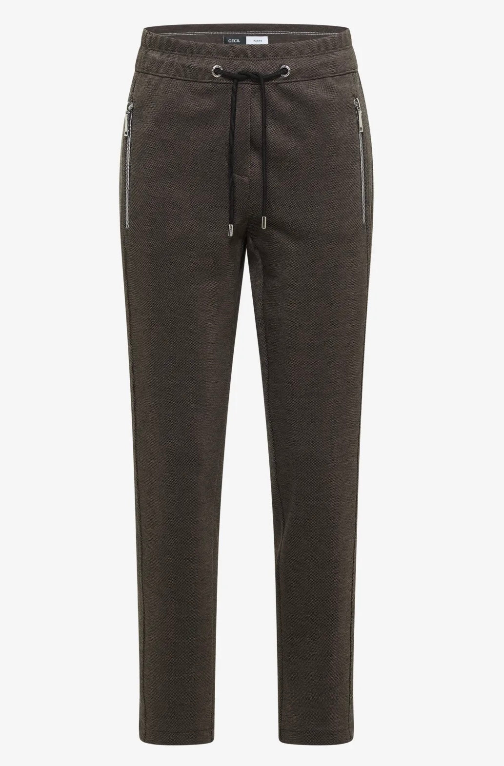 TRACEY W/ZIPPER Brun