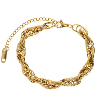 Alexis - Chunky Statement Chain Bracelet Stainless Steel