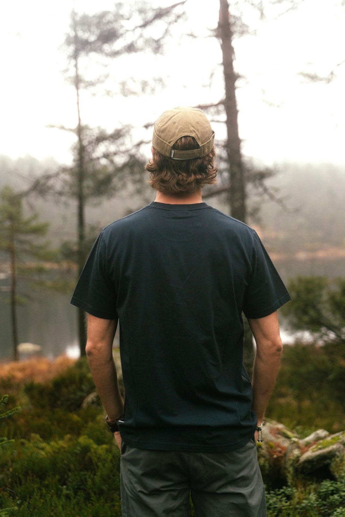 Mushroom Trip T-Shirt Blå