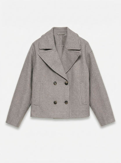 Vmvinceline Short Jacket Noos Beige