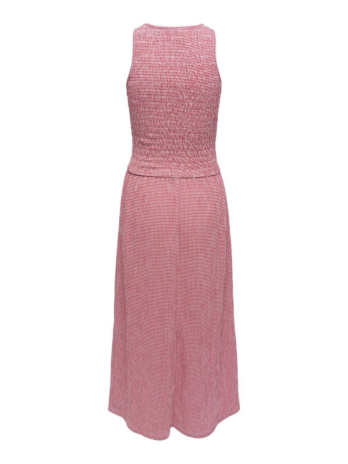 Onlcelle S/l Smock Dress Jrs Rød