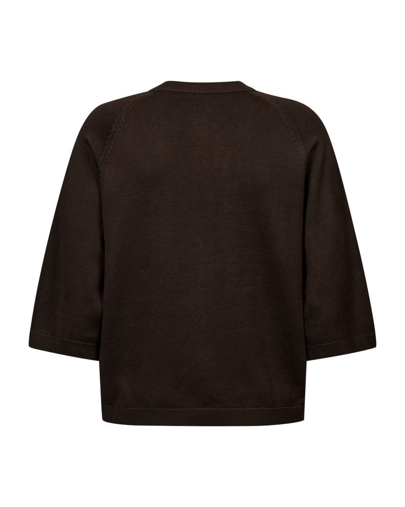 Fqkatie-Cardigan Brun