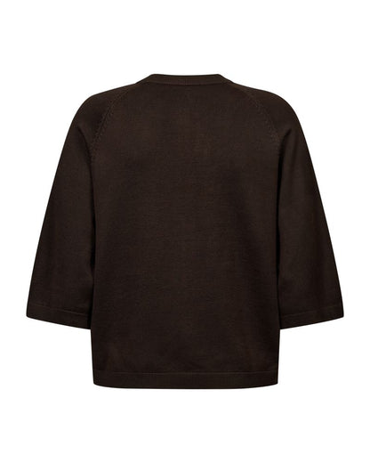 Fqkatie-Cardigan Brun