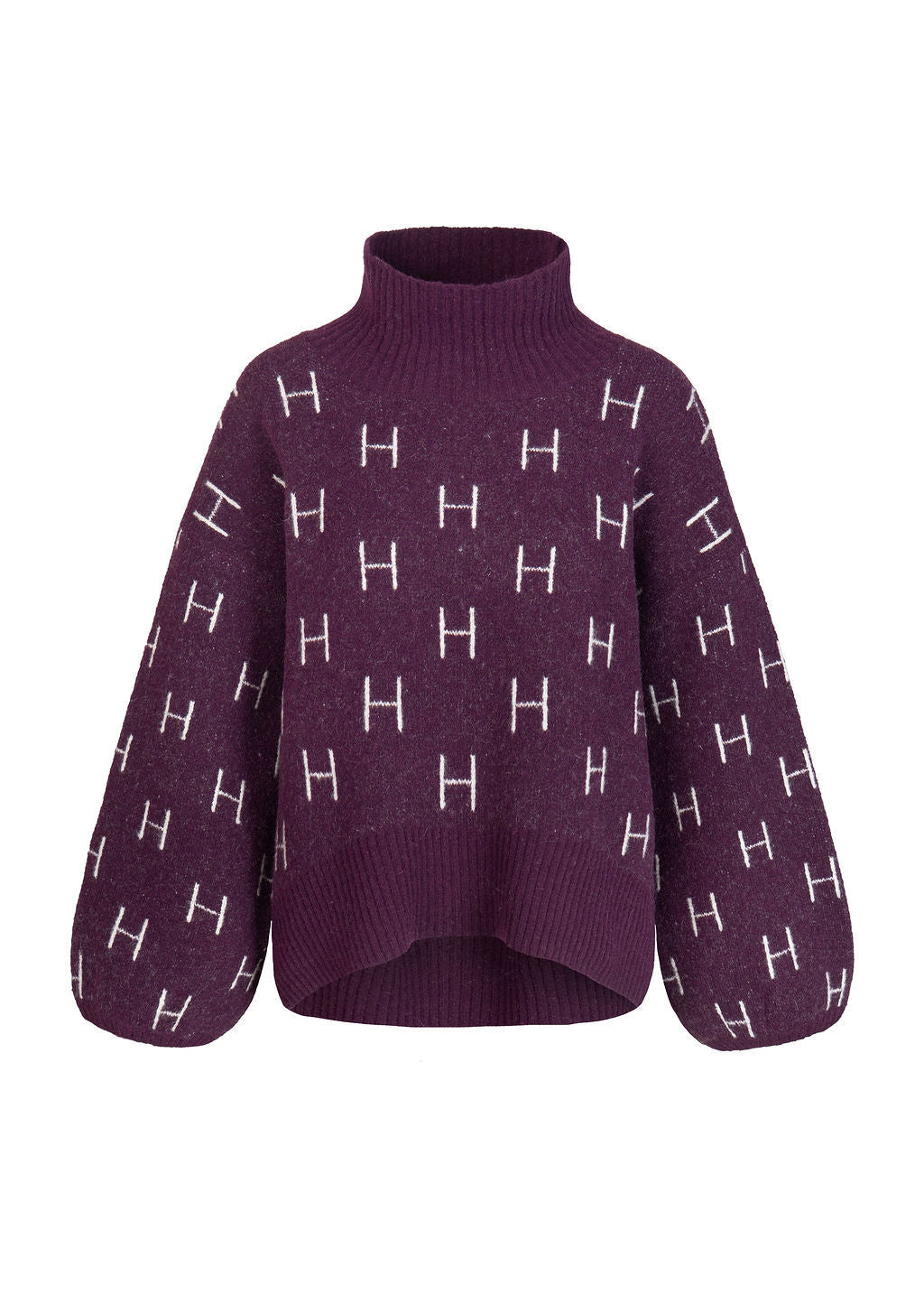 Fam Short Sweater Lilla