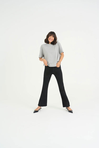 Kaforest Hw Slim Fit Jeans Sort