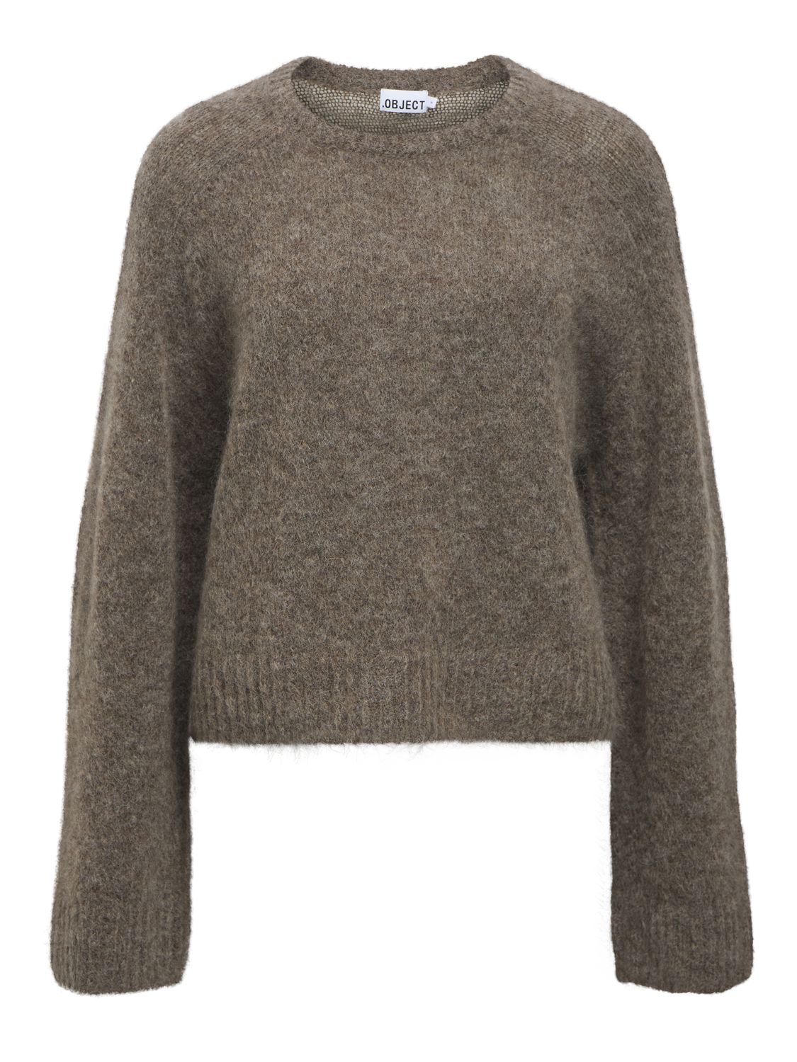 Objnete Yo L/s Lo Knit Pullover 147 Grå