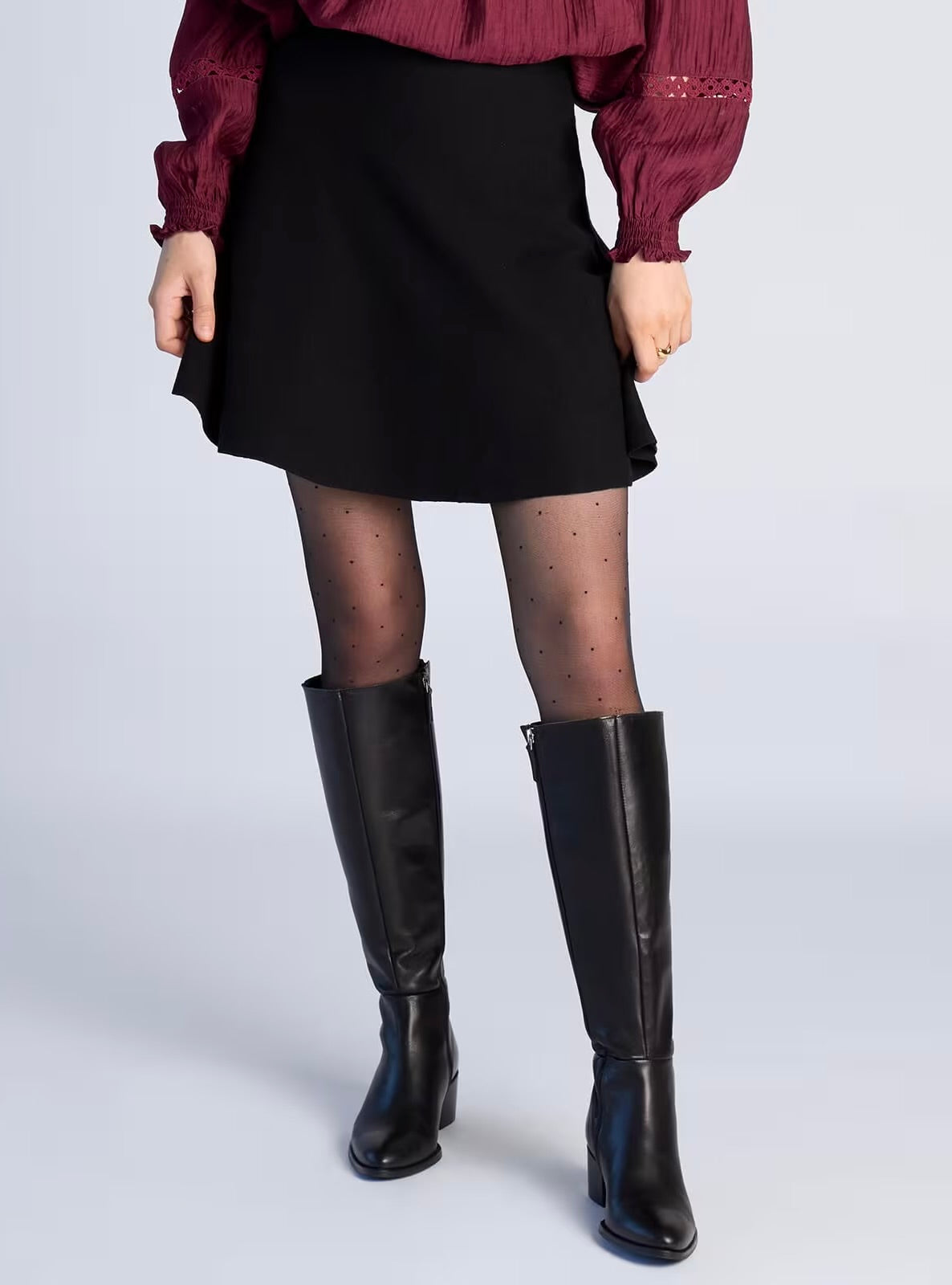 KATE SKJØRT Svart