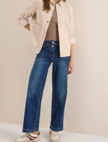 Neele mid blue Mellom Blå Denim
