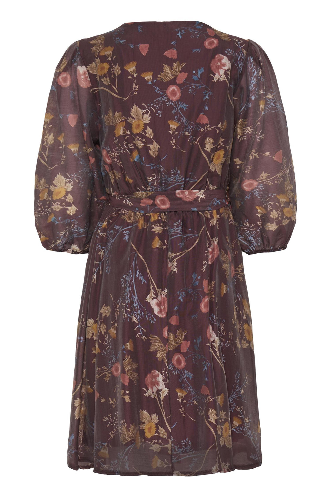 Sbleyia Short Dress Burgunder