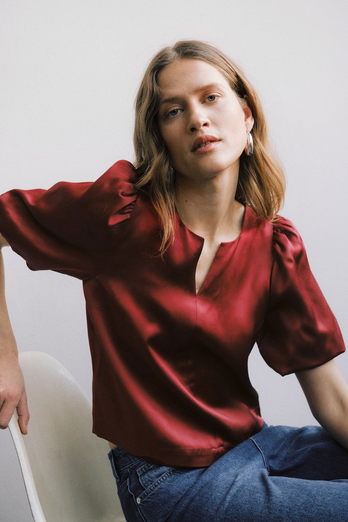 Dunjapw Blouse Rød