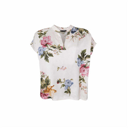 BCZALINA SS BLOUSE Cream