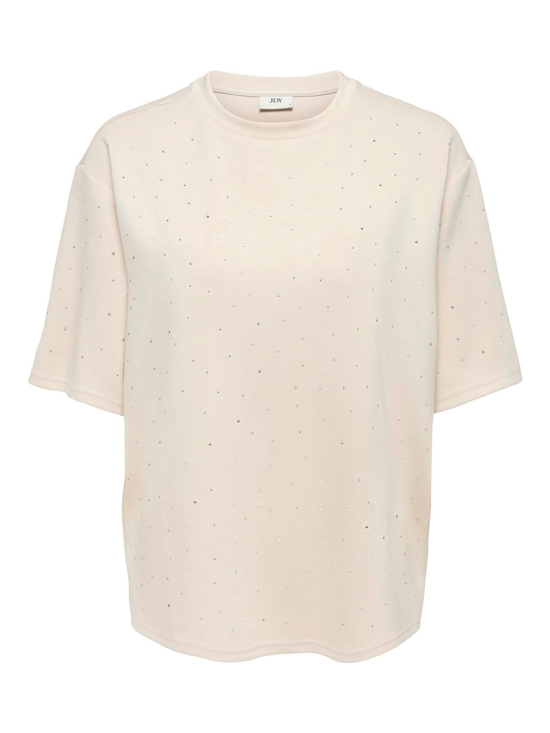 Jdynila S/s T-Shirt Jrs Grå