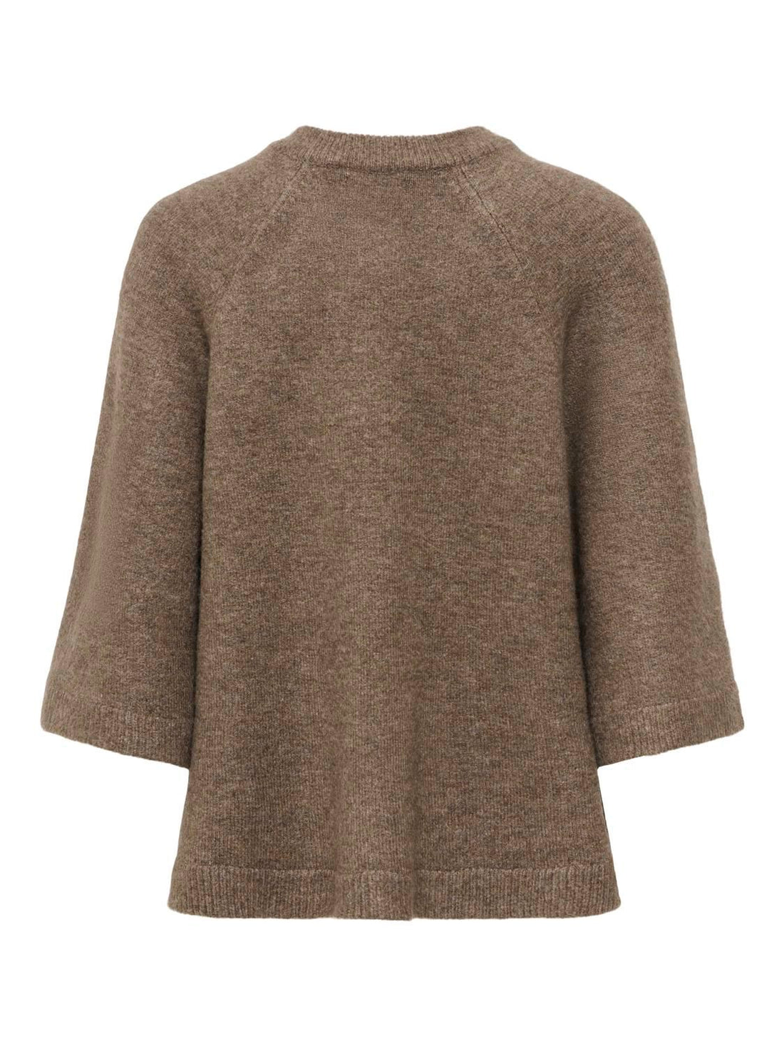 Jdycady 3/4 O-Neck Cape Cardigan Knt Brun