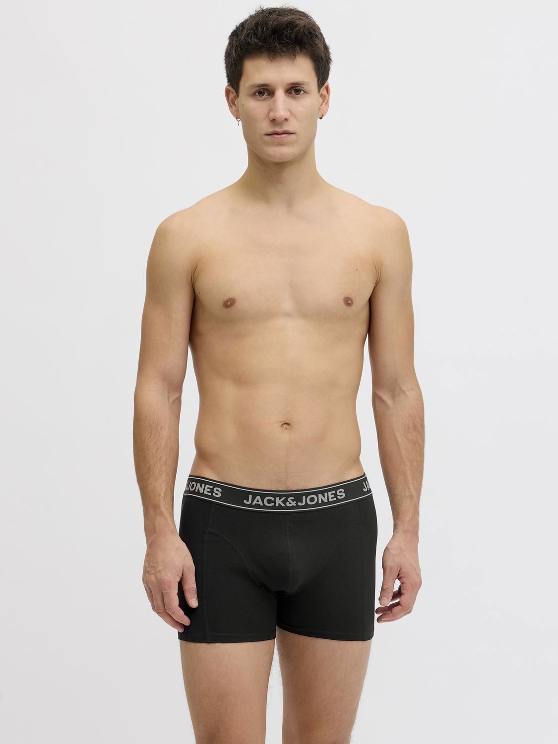 Jacblack Friday Trunks 3 Pack Grå
