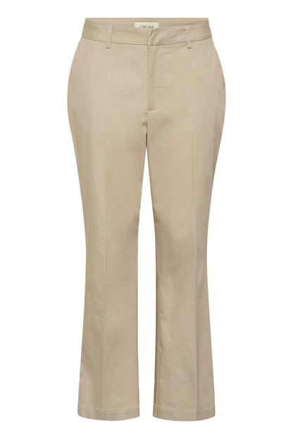 Crgia 7/8 Flared Pant Beige