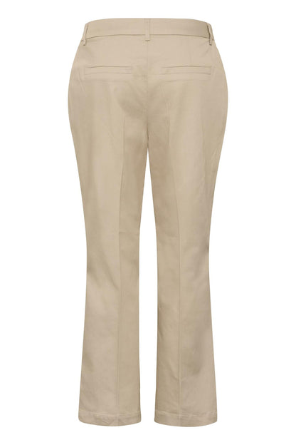 Crgia 7/8 Flared Pant Beige