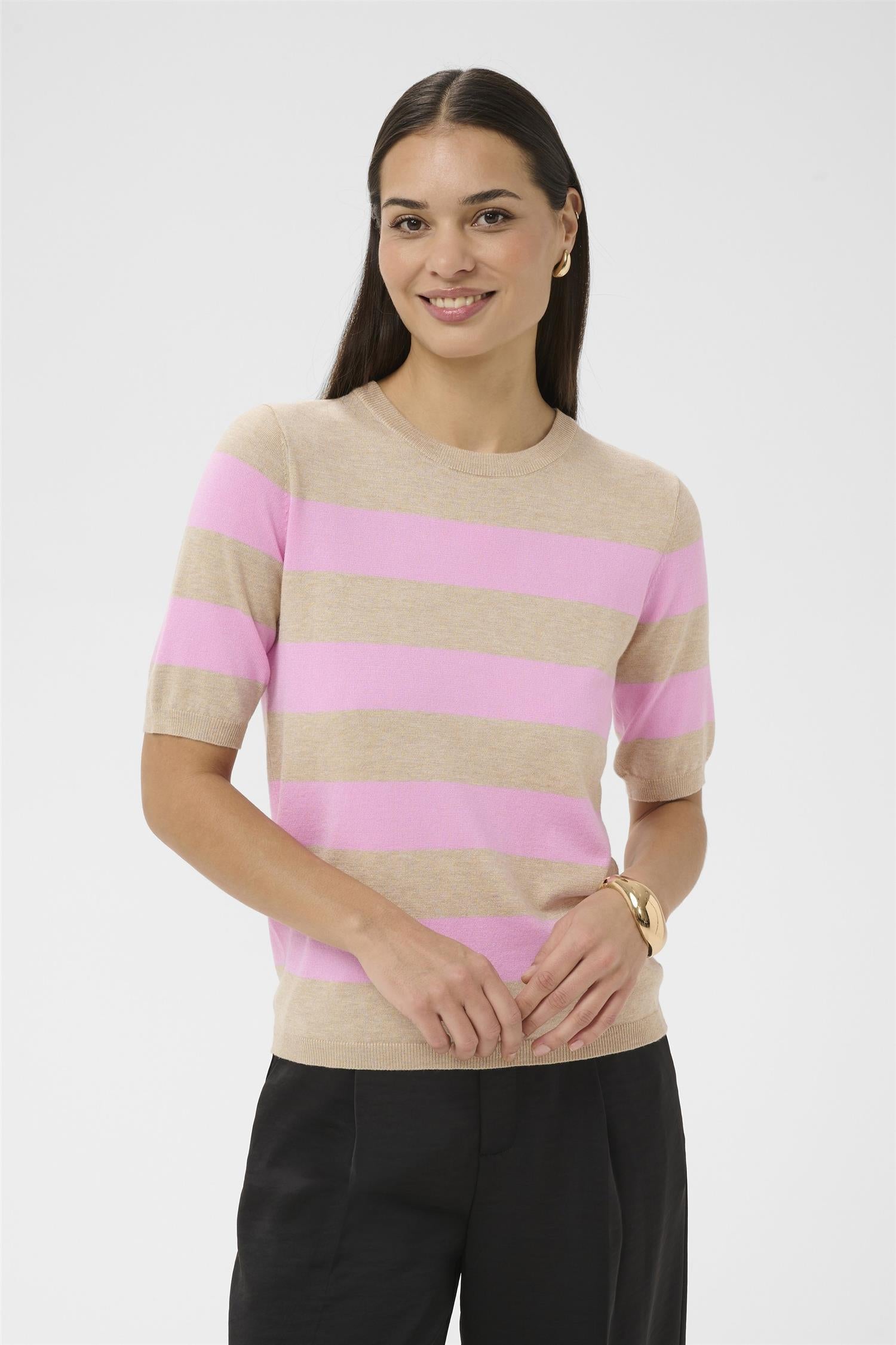 Kalizza Striped Knit Rosa