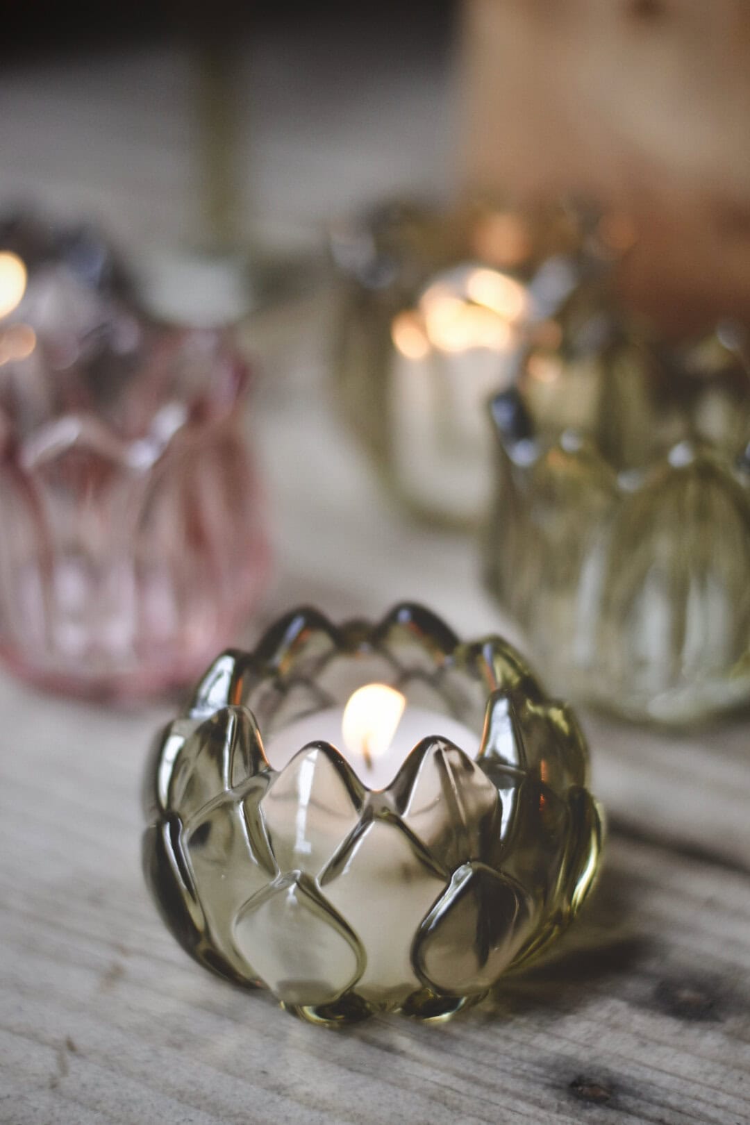 Lysglass Artisjokk Grønn Grønn