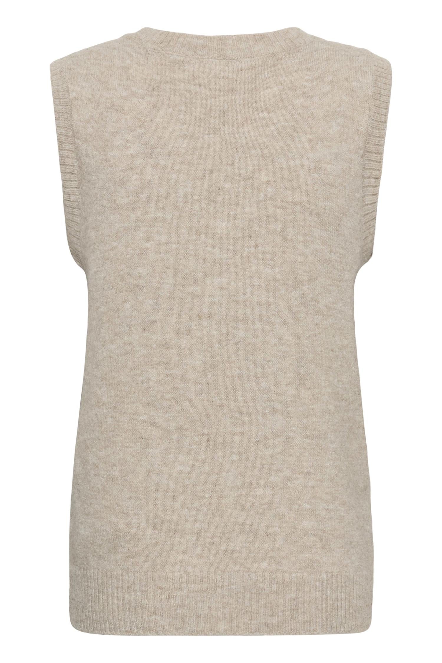 Crhope Knit Slipover Beige