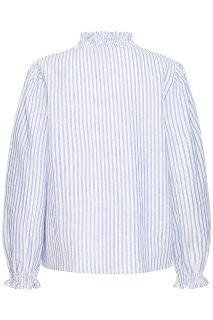 Pzaudrey Blouse Blå