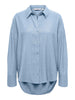 Onloregon Bari L/s Shirt Wvn Blå