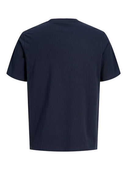 Jororganic Basic Tee Ss O-Neck Noos Blå