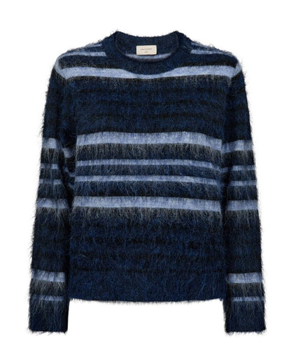 Fqlippi-Pullover Blå