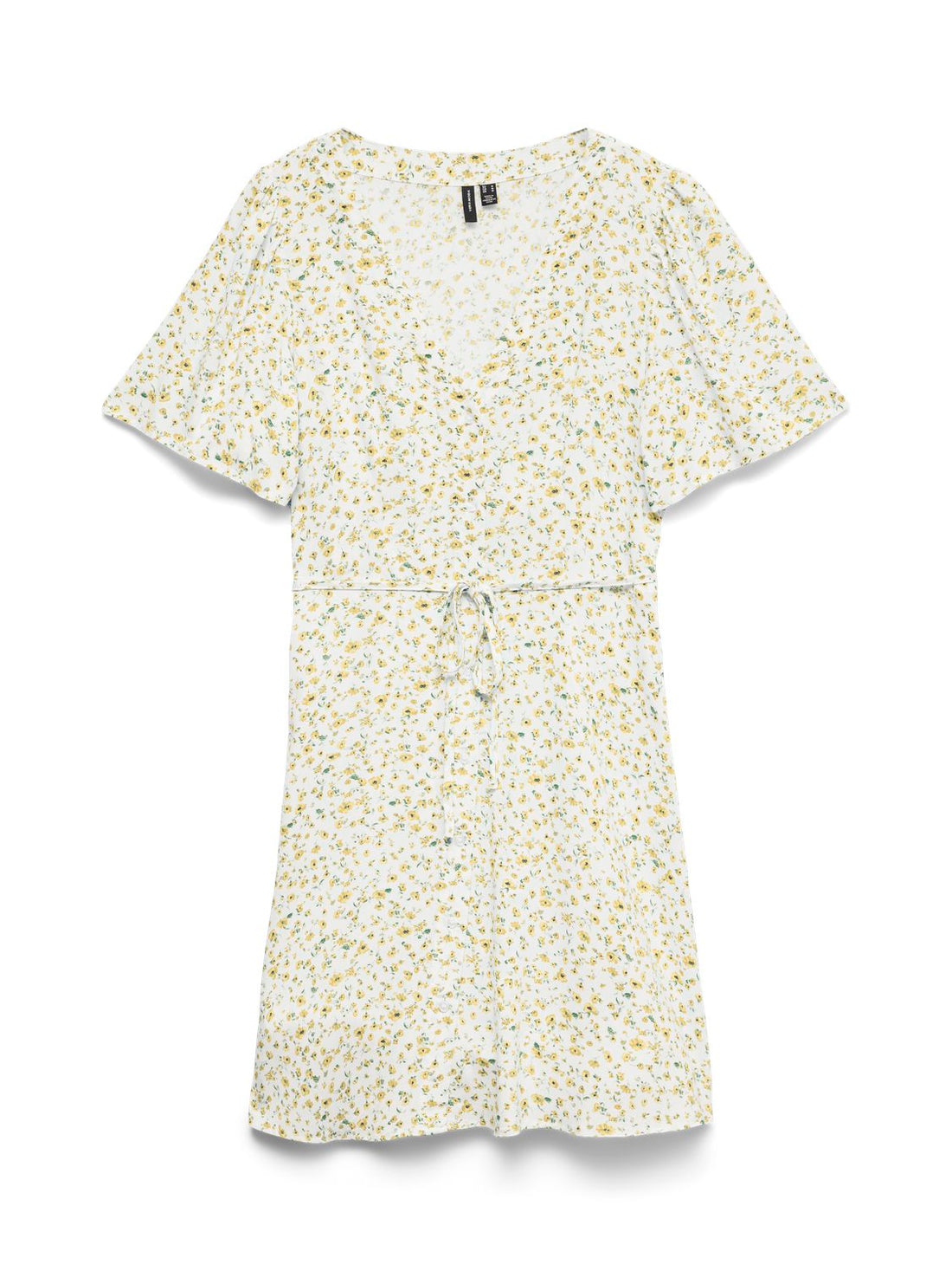 Vmalba Ss Short Dress Wvn Noos Hvit