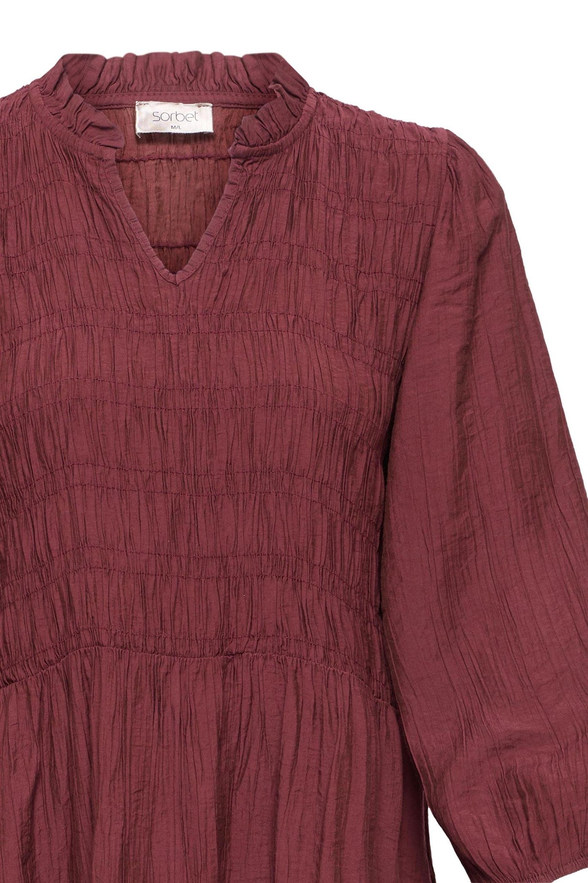 Sbxgohar Solid Dress Lilla