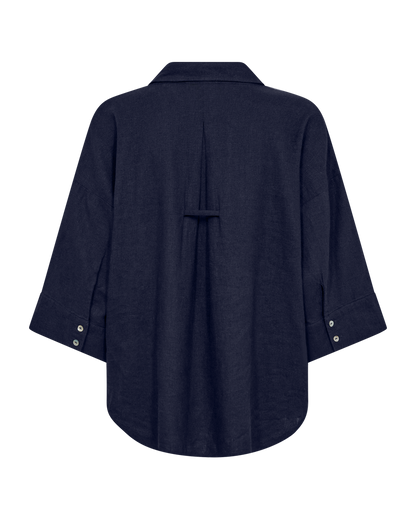 Fqlava-Shirt Blå