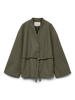 Awsijina Ls V-Neck Short Jacket Noos Grønn