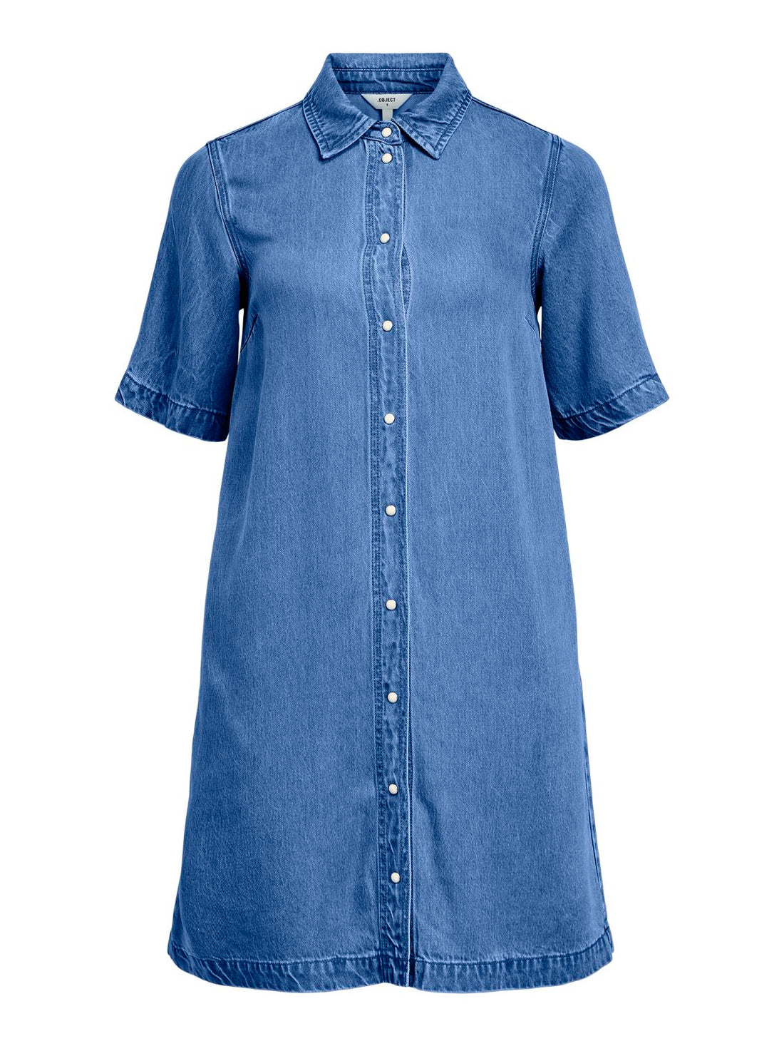 Objframe 2/4 Re Denim Dress Noos Blå