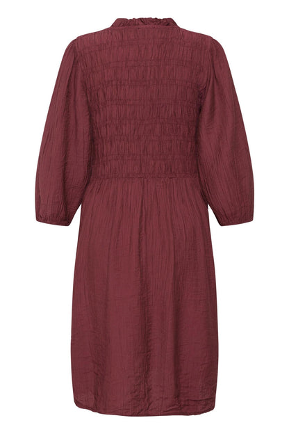 Sbxgohar Solid Dress Lilla